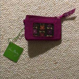 *NWT* VERA BRADLEY ZIP ID Case Magenta